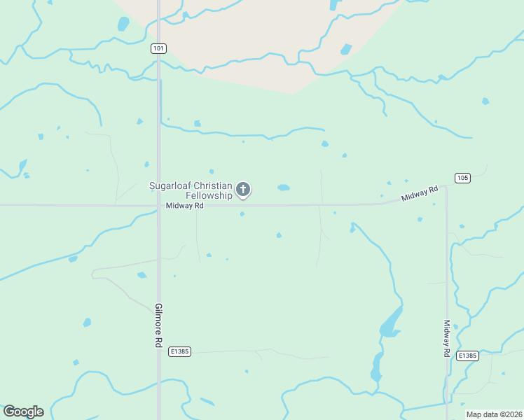 map of restaurants, bars, coffee shops, grocery stores, and more near 35231 Midway Road in Poteau
