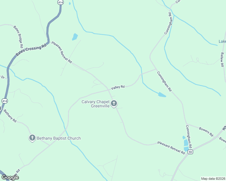 map of restaurants, bars, coffee shops, grocery stores, and more near 200 Valley Road in Travelers Rest