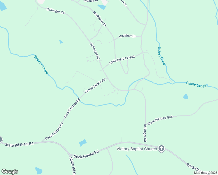 map of restaurants, bars, coffee shops, grocery stores, and more near 616 Ballenger Road in Gaffney