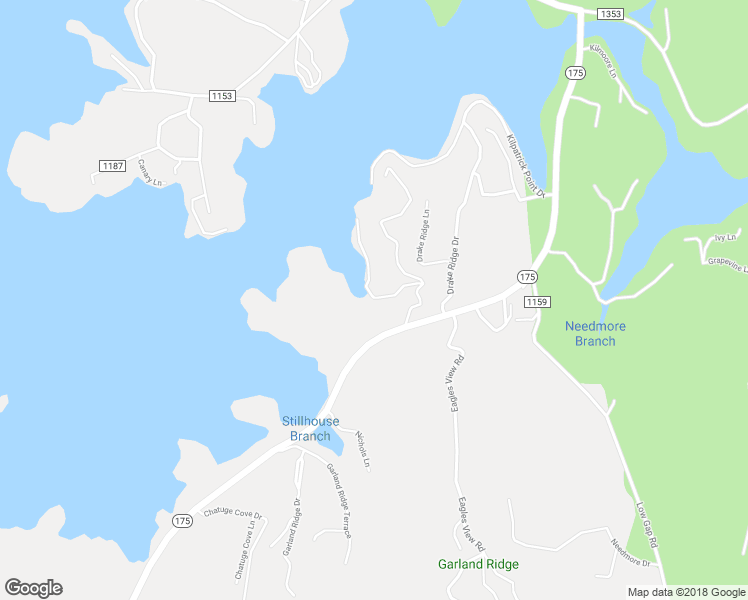 map of restaurants, bars, coffee shops, grocery stores, and more near 257 McCracken Cove in Hayesville