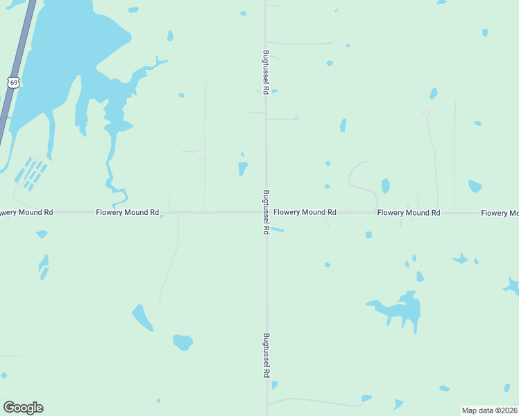 map of restaurants, bars, coffee shops, grocery stores, and more near 4100-4198 Flowery Mound Road in McAlester