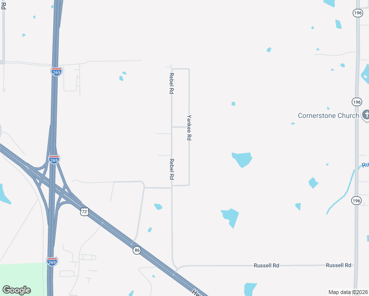 map of restaurants, bars, coffee shops, grocery stores, and more near 185 Yankee Rd in Collierville