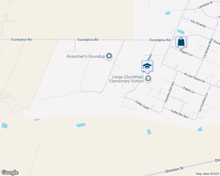 map of restaurants, bars, coffee shops, grocery stores, and more near 1685 Scenic View Way in Nipomo