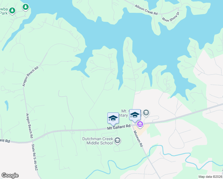 map of restaurants, bars, coffee shops, grocery stores, and more near 1500 Olympus Road in Rock Hill