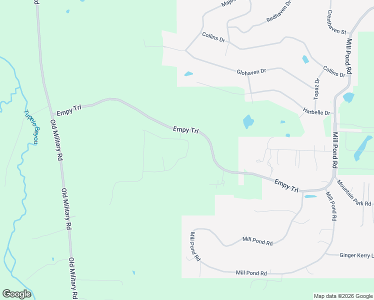 map of restaurants, bars, coffee shops, grocery stores, and more near Empy Trail in Conway