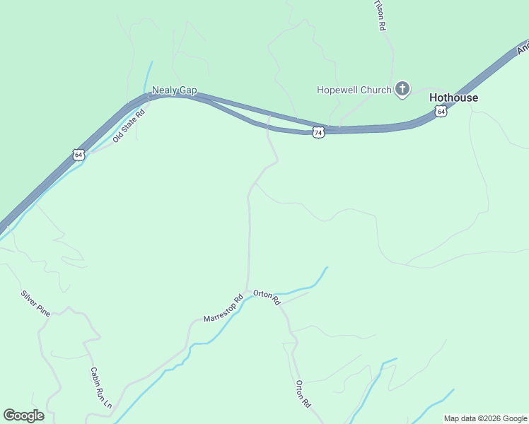map of restaurants, bars, coffee shops, grocery stores, and more near 412 Marrestop Road in Murphy