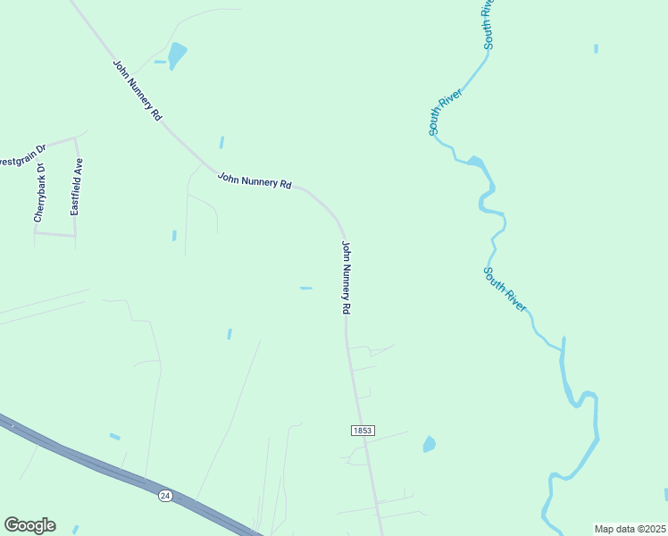 map of restaurants, bars, coffee shops, grocery stores, and more near 596-670 John Nunnery Rd in Stedman