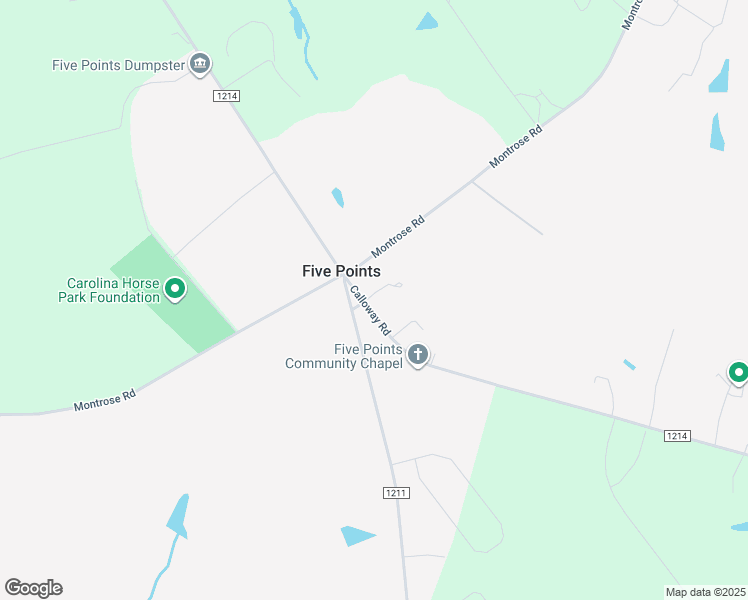 map of restaurants, bars, coffee shops, grocery stores, and more near 3204 Calloway Road in Raeford