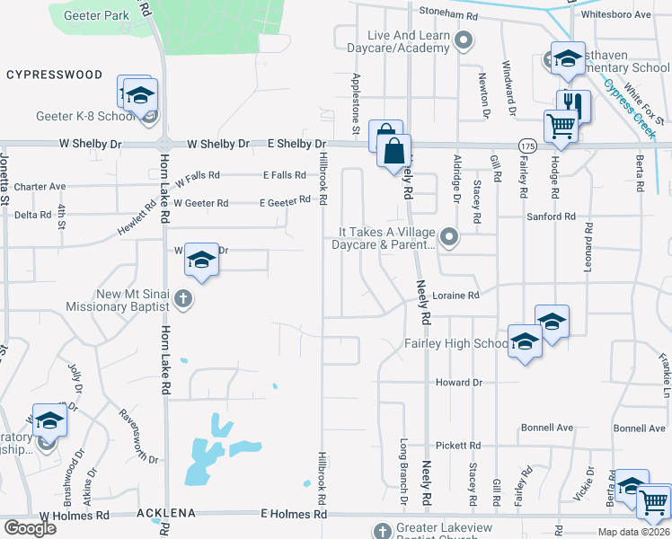 map of restaurants, bars, coffee shops, grocery stores, and more near 4851 Bradford Dr in Memphis