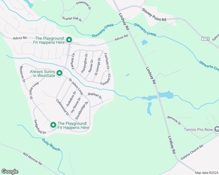 map of restaurants, bars, coffee shops, grocery stores, and more near 128 Tuxford Court in Raeford