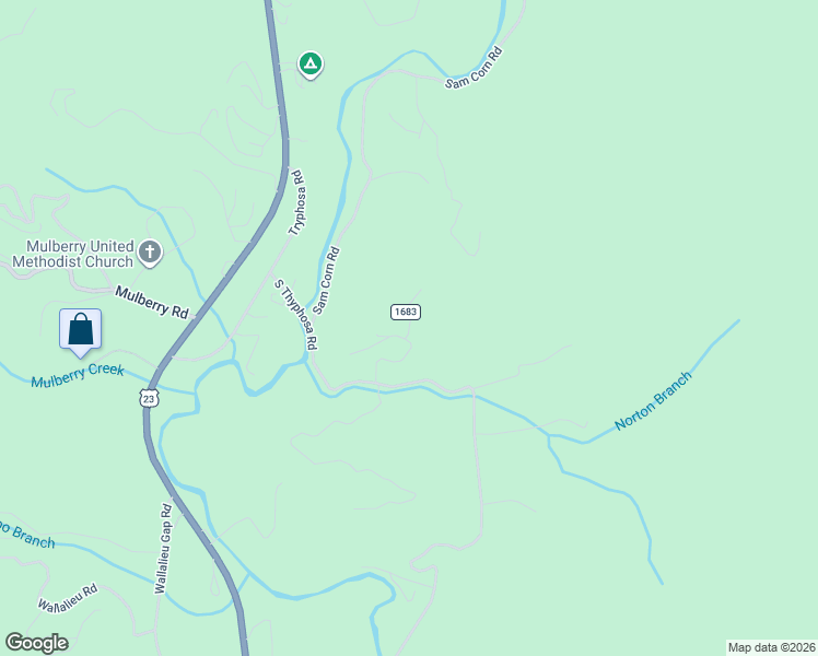 map of restaurants, bars, coffee shops, grocery stores, and more near 183-331 Yellow Brick Road in Otto