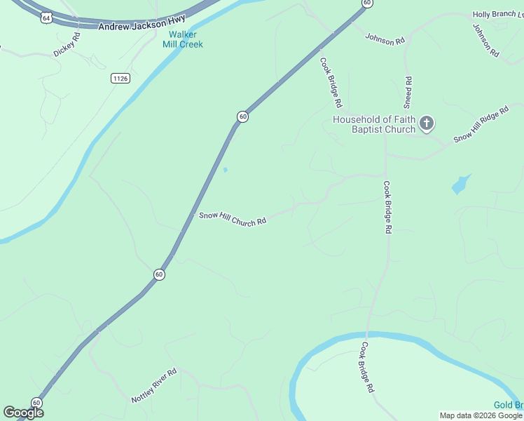 map of restaurants, bars, coffee shops, grocery stores, and more near 323 Snow Hill Church Road in Murphy