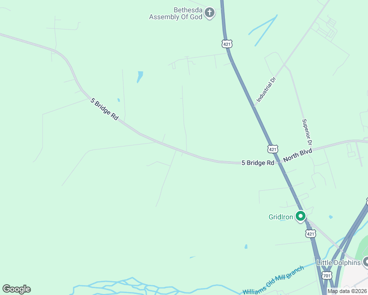 map of restaurants, bars, coffee shops, grocery stores, and more near 766-780 State Road 1311 in Clinton