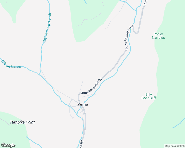 map of restaurants, bars, coffee shops, grocery stores, and more near 3149 Orme Mountain Road in South Pittsburg