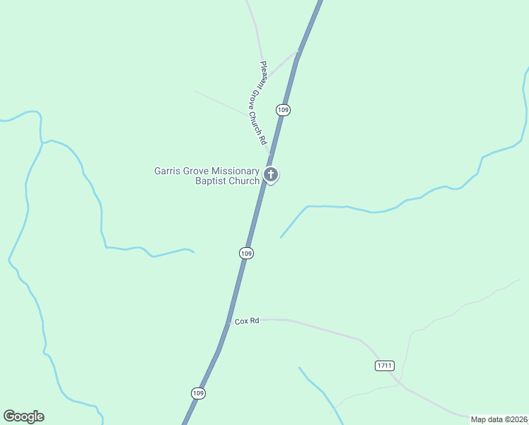 map of restaurants, bars, coffee shops, grocery stores, and more near 5144 North Carolina 109 in Wadesboro
