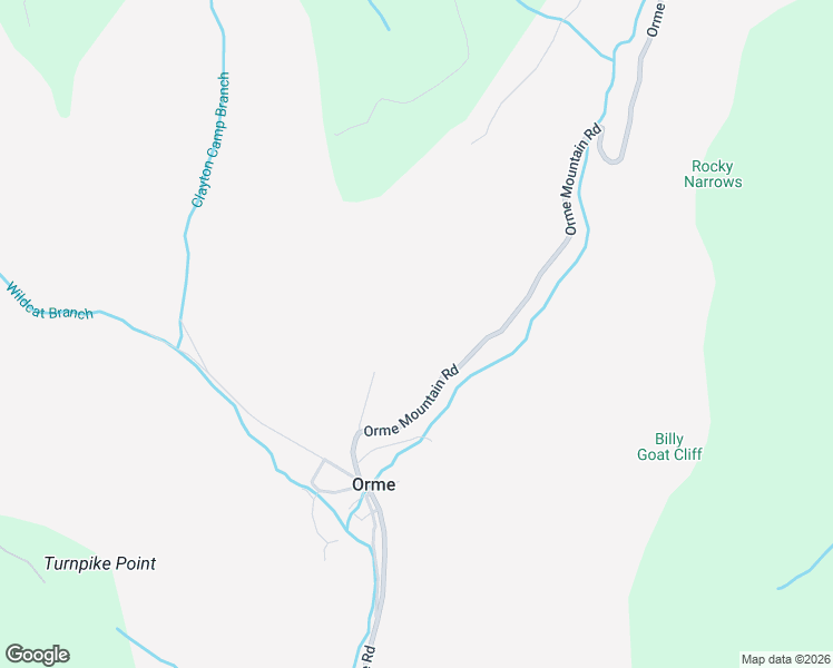 map of restaurants, bars, coffee shops, grocery stores, and more near 3149 Orme Mountain Road in South Pittsburg