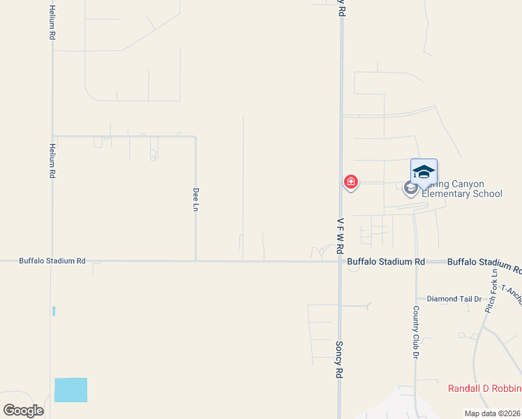 map of restaurants, bars, coffee shops, grocery stores, and more near 19001 Devon Rd in Canyon