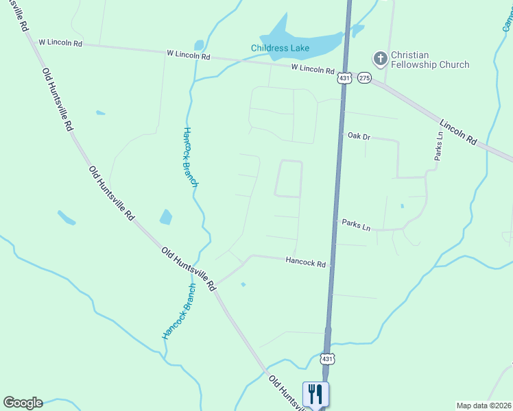 map of restaurants, bars, coffee shops, grocery stores, and more near 29 Knotting Hill Road in Fayetteville