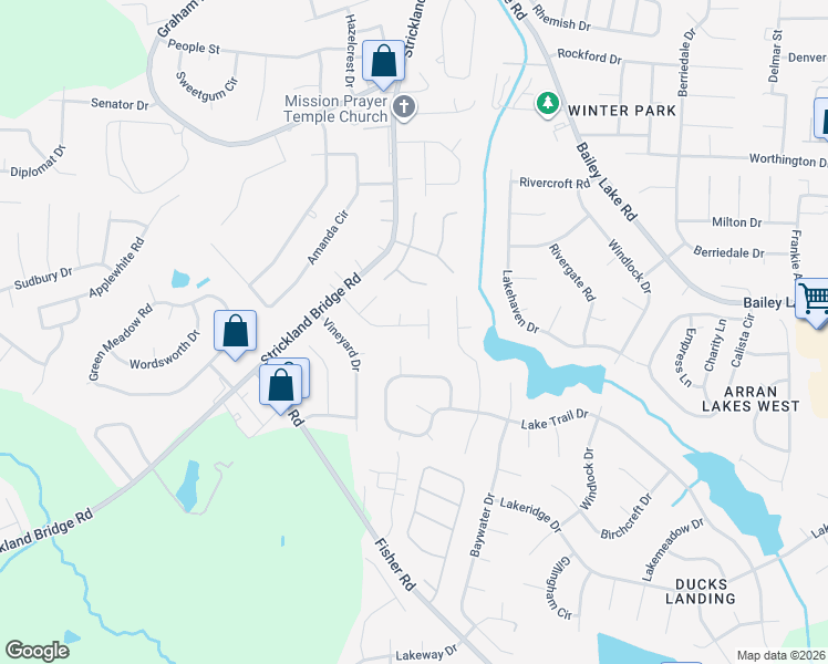 map of restaurants, bars, coffee shops, grocery stores, and more near 1930 Boyer Court in Fayetteville