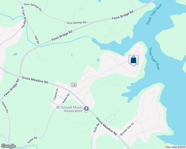 map of restaurants, bars, coffee shops, grocery stores, and more near 5 King Eider Way in Taylors