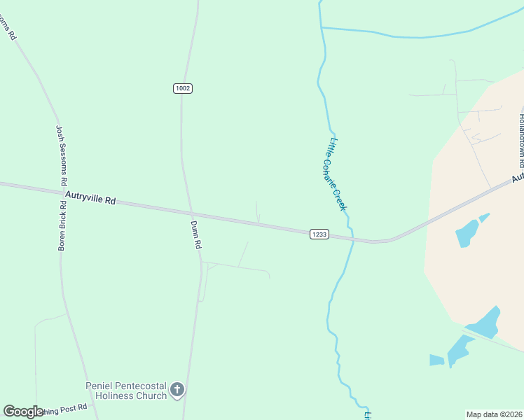 map of restaurants, bars, coffee shops, grocery stores, and more near 679 County Line Road in Roseboro