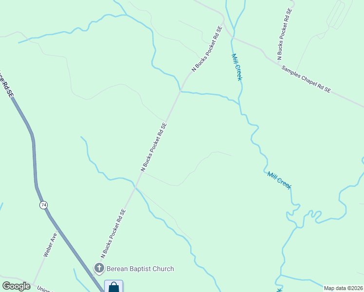 map of restaurants, bars, coffee shops, grocery stores, and more near 1969 Bucks Pocket Road Southeast in Old Fort