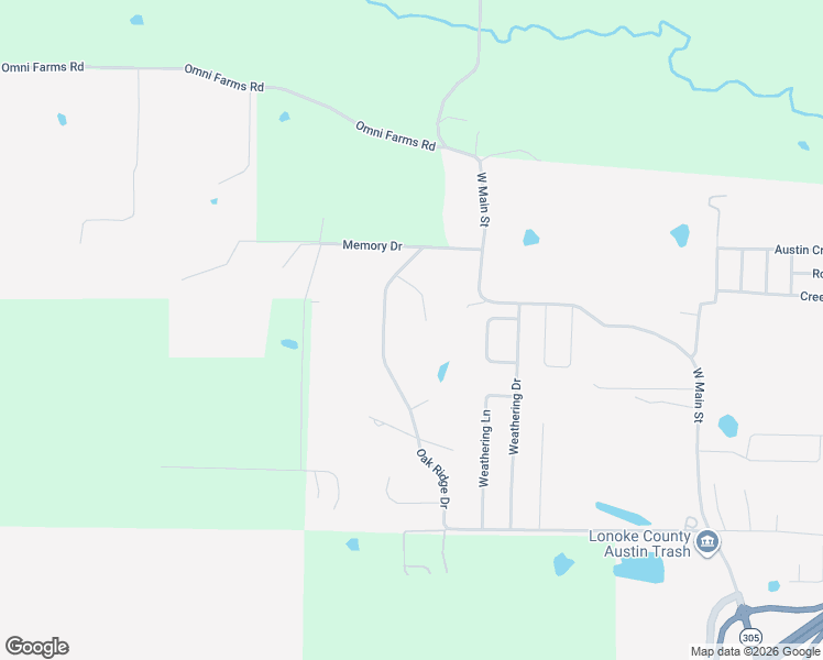 map of restaurants, bars, coffee shops, grocery stores, and more near 1097 Oak Ridge Drive in Austin