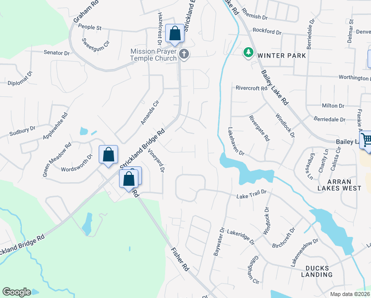 map of restaurants, bars, coffee shops, grocery stores, and more near 1930 Boyer Court in Fayetteville
