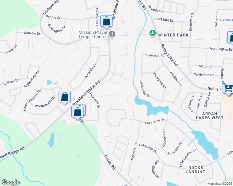 map of restaurants, bars, coffee shops, grocery stores, and more near 1930 Boyer Court in Fayetteville