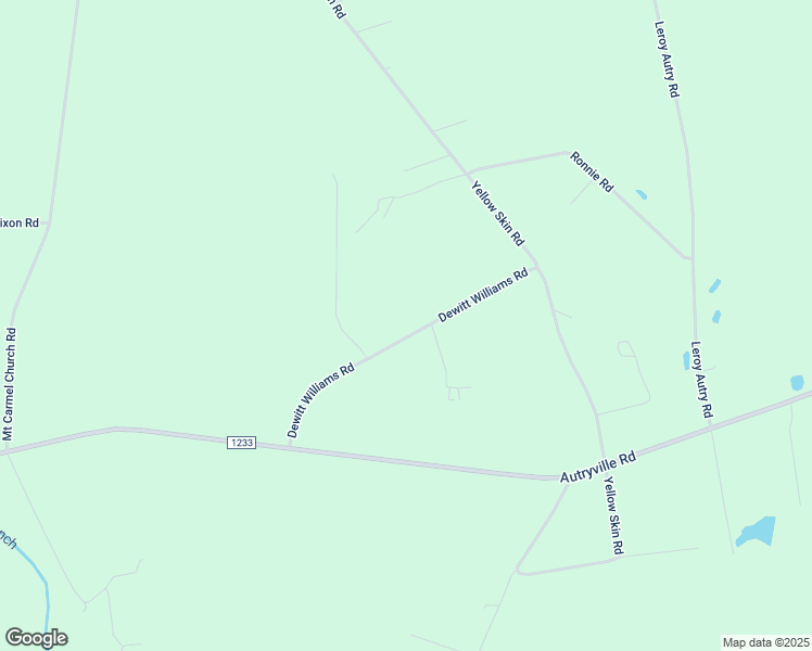 map of restaurants, bars, coffee shops, grocery stores, and more near 388-590 Dewitt Williams Road in Autryville