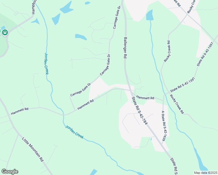 map of restaurants, bars, coffee shops, grocery stores, and more near 503 Hammett Road in Wellford