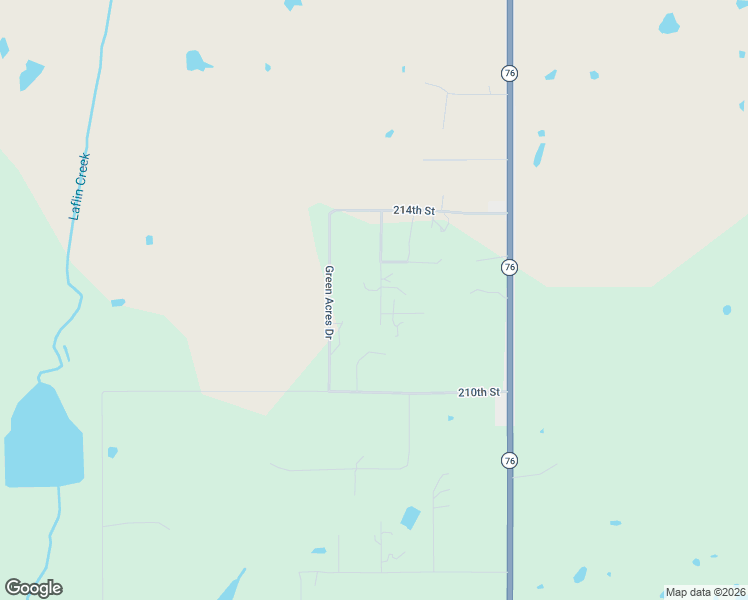 map of restaurants, bars, coffee shops, grocery stores, and more near 21262 Tamarack Road in Blanchard