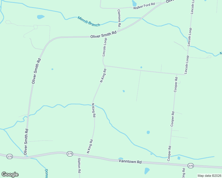 map of restaurants, bars, coffee shops, grocery stores, and more near 65 North King Road in Flintville