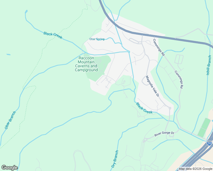 map of restaurants, bars, coffee shops, grocery stores, and more near 206 Renaissance Court in Chattanooga
