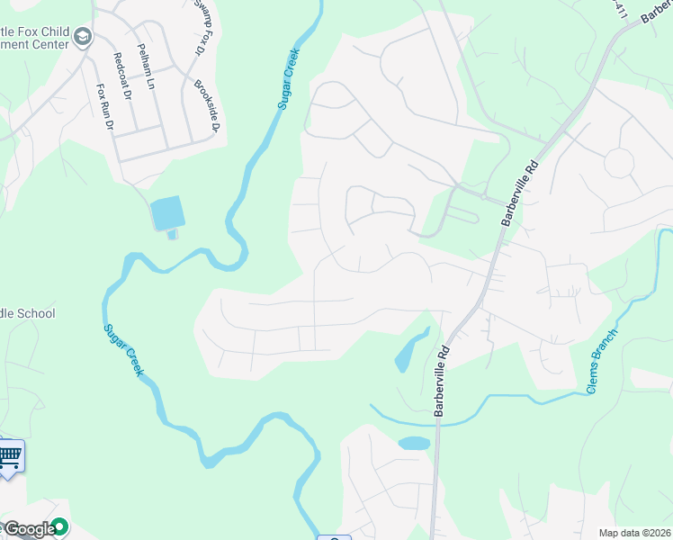 map of restaurants, bars, coffee shops, grocery stores, and more near 522 Vine Street in Indian Land