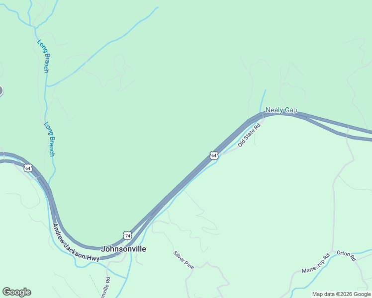 map of restaurants, bars, coffee shops, grocery stores, and more near 15896 U.S. 64 in Murphy