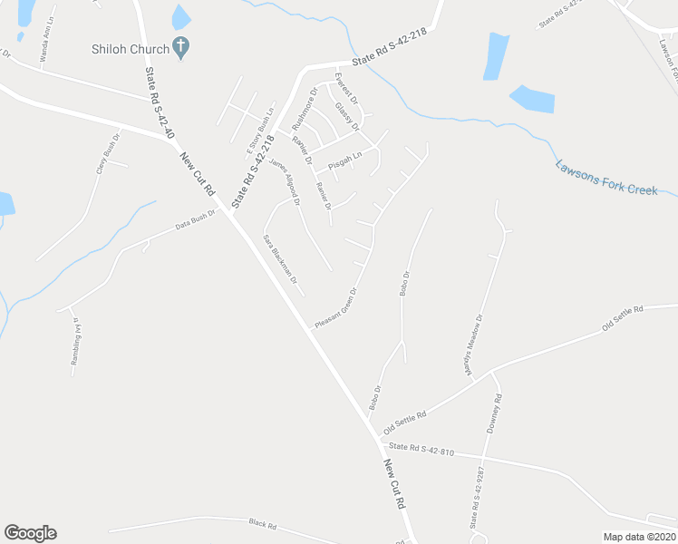 map of restaurants, bars, coffee shops, grocery stores, and more near 375 James Allgood Drive in Inman