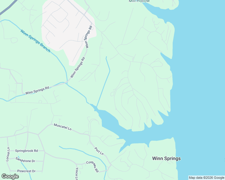 map of restaurants, bars, coffee shops, grocery stores, and more near 150 Windy Pines Lane in Counce