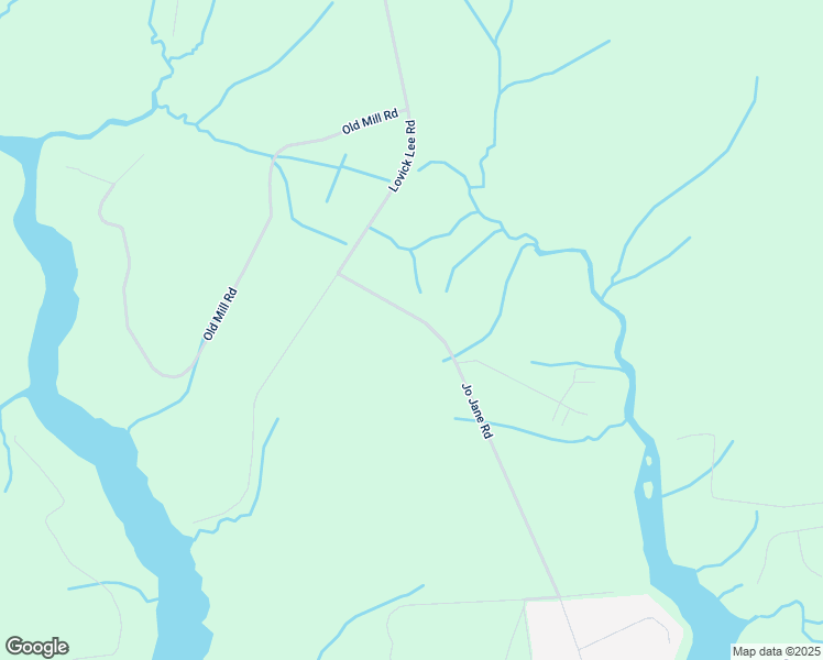 map of restaurants, bars, coffee shops, grocery stores, and more near 216 Jo Jane Road in Oriental