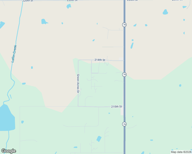 map of restaurants, bars, coffee shops, grocery stores, and more near 21262 Tamarack Road in Blanchard