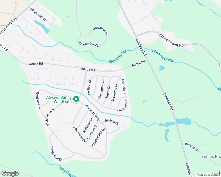 map of restaurants, bars, coffee shops, grocery stores, and more near 197 Ranier Drive in Raeford