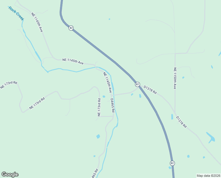 map of restaurants, bars, coffee shops, grocery stores, and more near Northeast 1145th Avenue in Red Oak