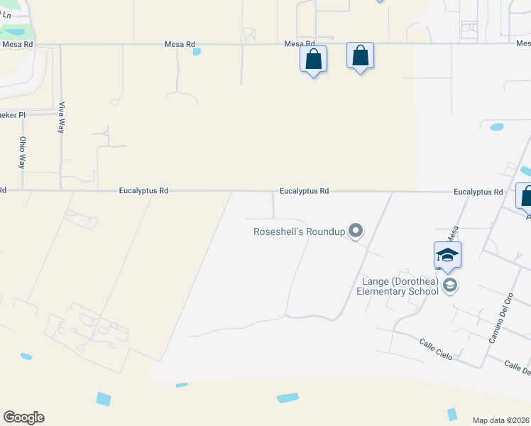 map of restaurants, bars, coffee shops, grocery stores, and more near 1435 Camino Mariposa in Nipomo