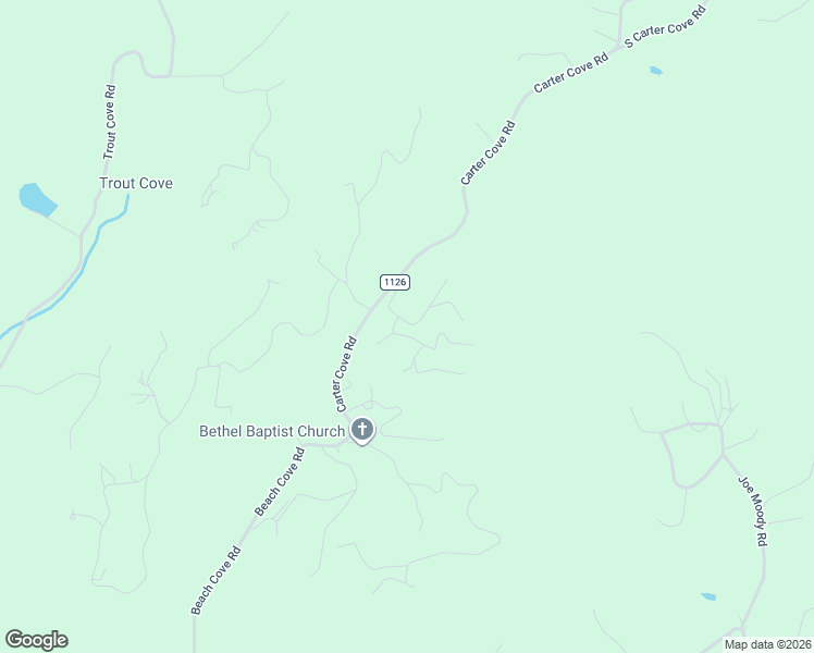 map of restaurants, bars, coffee shops, grocery stores, and more near 30 Beach Mountain Ridge in Warne