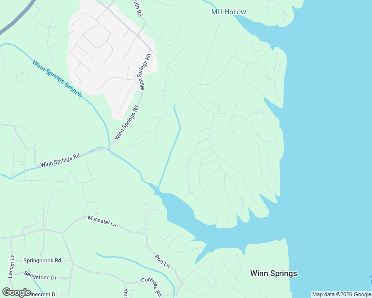 map of restaurants, bars, coffee shops, grocery stores, and more near 150 Windy Pines Lane in Counce