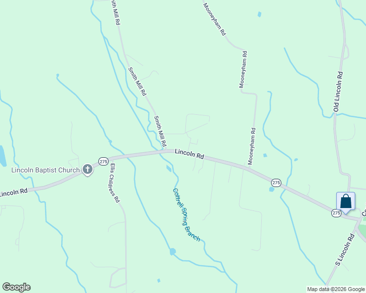 map of restaurants, bars, coffee shops, grocery stores, and more near 319 Lincoln Road in Fayetteville