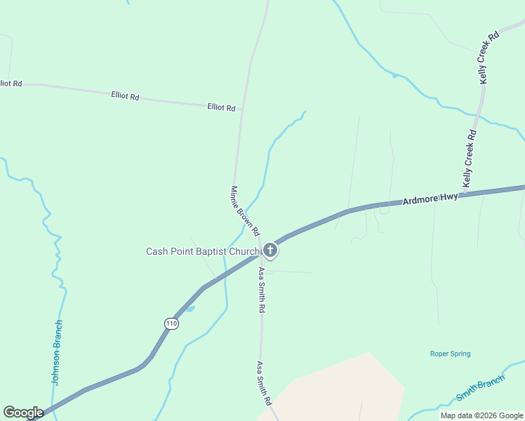 map of restaurants, bars, coffee shops, grocery stores, and more near 13 Minnie Brown Road in Ardmore