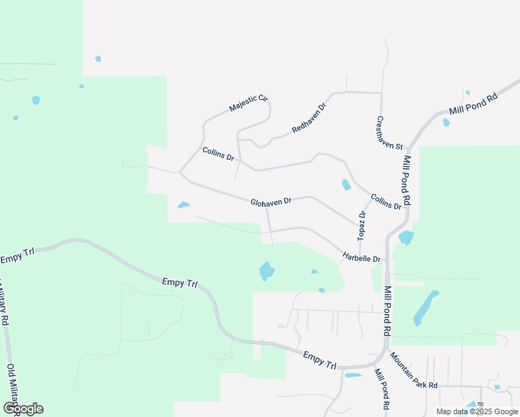 map of restaurants, bars, coffee shops, grocery stores, and more near 3405 Sunglo Drive in Conway