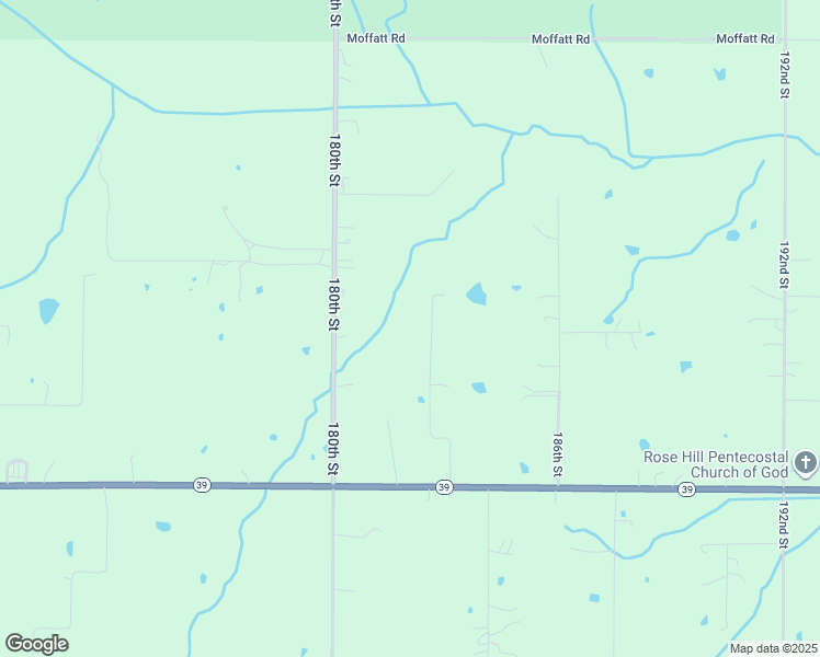 map of restaurants, bars, coffee shops, grocery stores, and more near 16300 183rd Street in Lexington