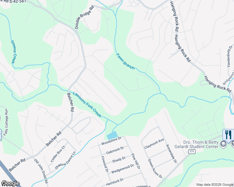 map of restaurants, bars, coffee shops, grocery stores, and more near 149 Wells Drive in Boiling Springs
